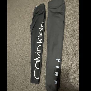 Black leggings bundle! Calvin Klein and Pink